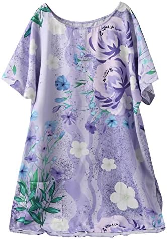 Mulheres túnicas de manga curta - blusas florais para mulheres leggings camisetas de manga curta Bloups casual Roupas Top -shirt