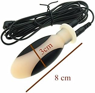 Argus Clothing Ltd.Now bens 2pcs Electro choque de plugue anal plug de bujão grande Brinquedos sexuais de vibrador de silicone