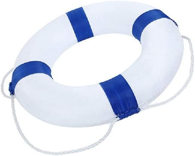 TAIXSNA Lifebuoy 20 polegadas/50cm de pequeno diâmetro de espuma de espuma de espuma bóia piscina de piscina de piscina