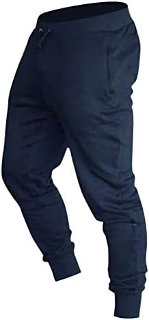 Corredores de sezcxlgg para homens colorido bolso esportivo calça combinando calças sólidas calças de cor casual masculinas