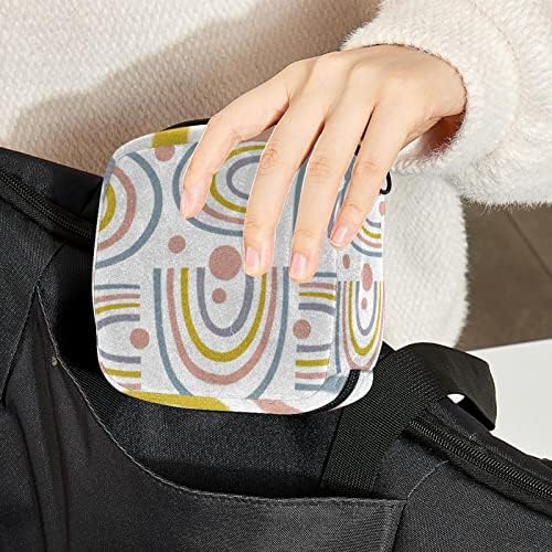 Bolsa de armazenamento de guardanapos sanitários de oryuekan, bolsa menstrual bolsa portátil guardas sanitária portátil