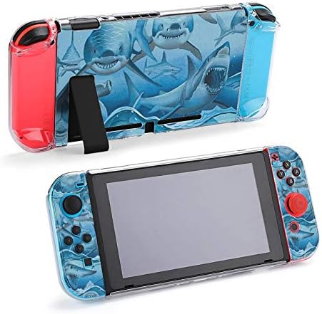 Caso para Nintendo Switch Switch Dangerous Sharks Cinco Pieces Definir acessórios de console de casos de capa protetores para o Switch