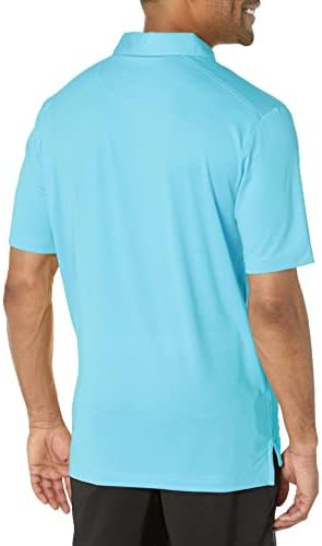 Callaway Men's Solid Micro Hex Performance Golf Polo Shirt With UPF 50 Protection