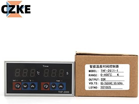 Instrumento de controle de integração de tempo e temperatura AMSH THF-2000 AC85-AC265V 50Hz Digital Display PID Controller