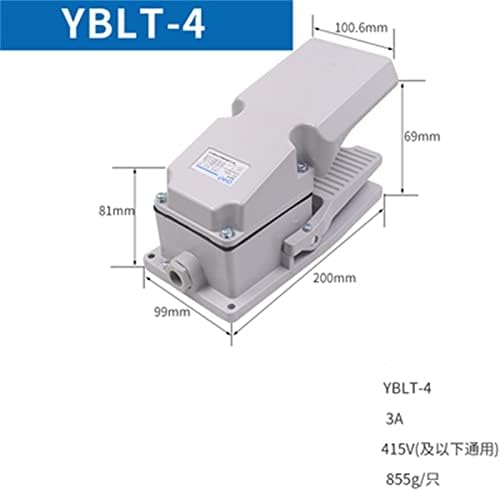 Gande 1PCS Pé de botão Yblt-EKW/5A/B Ponto de auto-reset yblt-3/4 Pé de pés de máquina Yblt-ydt1/11