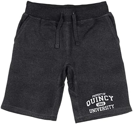 Quincy Hawks Property College Fleece Shorts de cordão