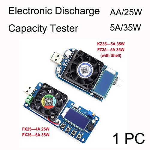 1PCS Resistor de carga eletrônica Testador de carga USB, mini bateria de carga da placa de carga da placa de alimentação