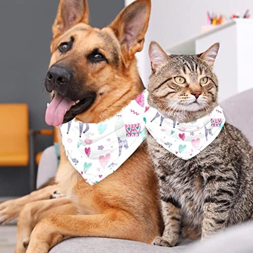 2 pacote de cachorro bandana alpaca menina branca menino menino de animais de estimação cachorro cachorro lenço de lenço lavável