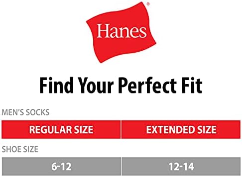 Hanes Men's Freshiq Cool Comfort Reforçou meias de corte baixo, pacote de 12 pares