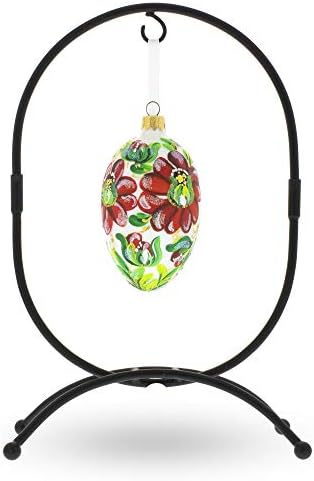 Bestpysanky oval metal ornament stand 11,7 polegadas