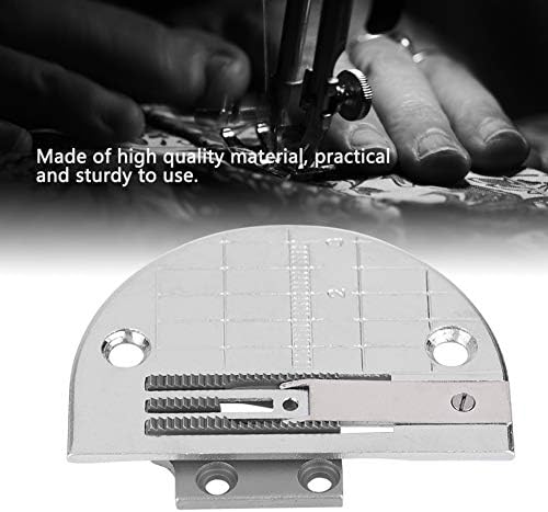 Acessórios para máquinas de costura industrial Placa de agulha Presuper com kit de dentes Conjunto - 2pcs
