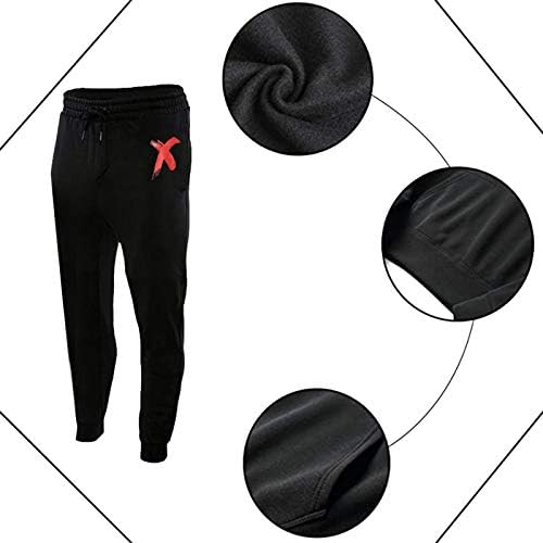 Qtocio masculino casual masculino de 2 peças atléticas conjuntos de esportes zip e calça ativo fitness suor de traje