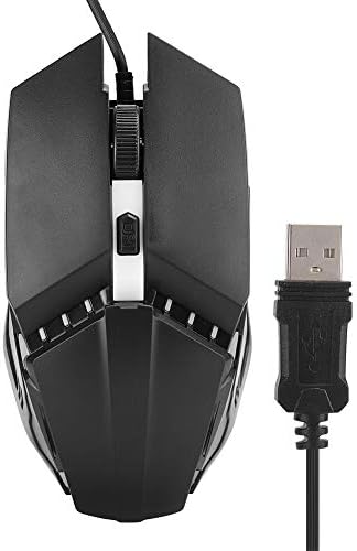 Mouse óptico, mouse de jogos ópticos luminos