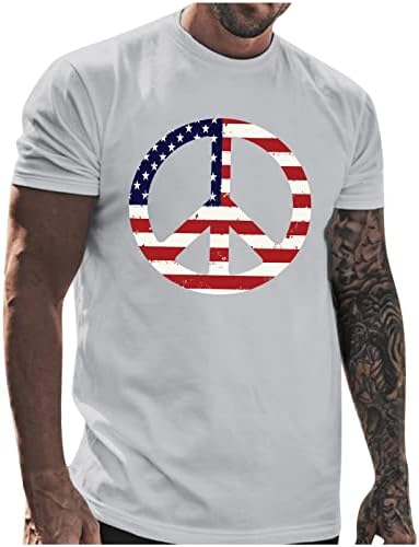 Xxvr 4 de julho camisetas patrióticas para homens de manga curta