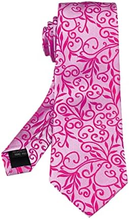 Mens Novidade Floral Tie Floral Wedding Tie Jacquard Tecida Padrão de Luxo Slimctie 3.15