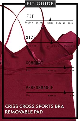 BRA esportiva sem arame de Women Longline da TL - Suporte médio suporta o treino da colheita acolchoada Tops de ioga