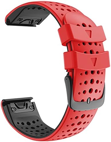 SDUTIO 22MM RATIMENTO RATIMENTO PARA GARMIN FENIX 7 6 6PRO 5 5PLUS Band de silicone para abordagem S60 S62 Forerunner 935 945