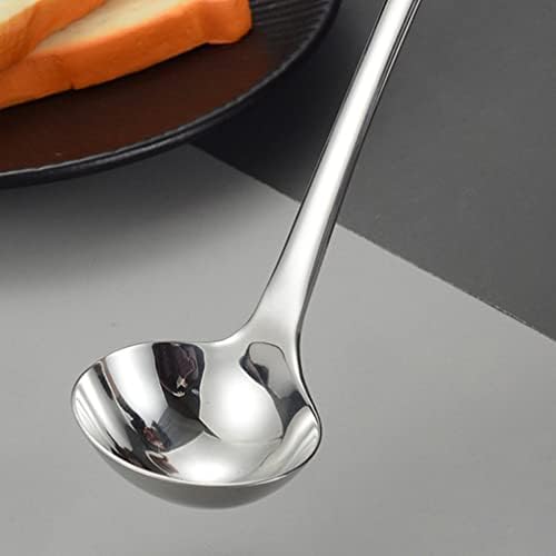 Upkoch metal pauzinhos de metal mini colher colher colher ladles utensílios de pauzinho: 1 conjunto de aço inoxidável