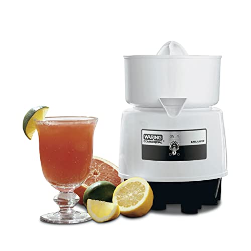 Waring Commercial BJ120C Compact Citrus Juicer, 120V, 5-15 plugue de fase