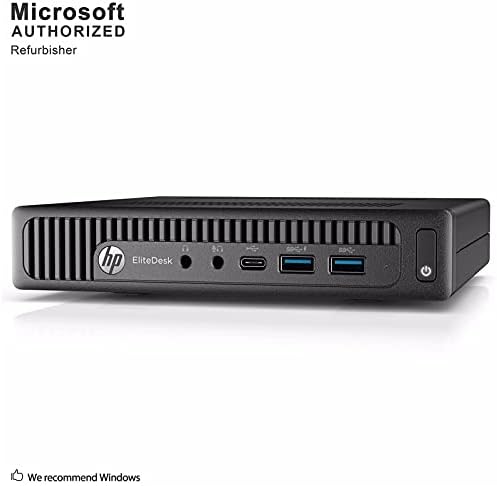 HP ELITEDESK 800 65W G2 MINI PC PC Desktop Computador/Intel Quad-Corore i5-6500T até 3,1 GHz/8GB DDR4 RAM/256 GB SSD/WIFI/BLUETOTH/USB