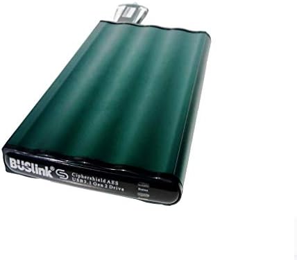 BUSLINK CiphersHield USB 3.1 Gen 2 FIPS 140-2 Nível 2 HIPAA 256 bits AES hardware criptografado Externo disco externo