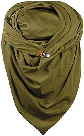 LatINDAY Fashion Winter Women Button Botão macio casual lenços quentes Shawls Bib