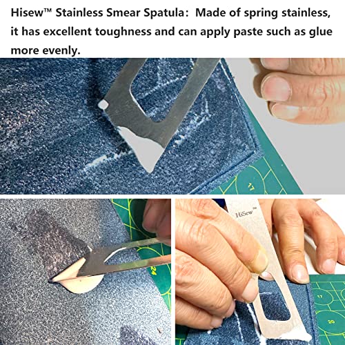 Kit de ferramentas de aplicação de cola de cola para trabalho de artesanato e arte, suprimentos de bricolage, （Spatula e borracha