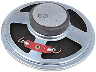 X-Dree 8 ohm de alumínio em forma redonda Magnet externo Alto-falante 75 mm DIA (altoparlante um magnete esterno da