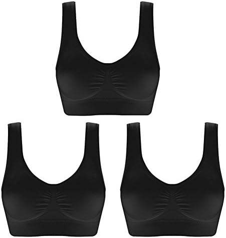 AOQININU WOMENS SPORT BRA Fitness Racerback Workout Yoga Bras