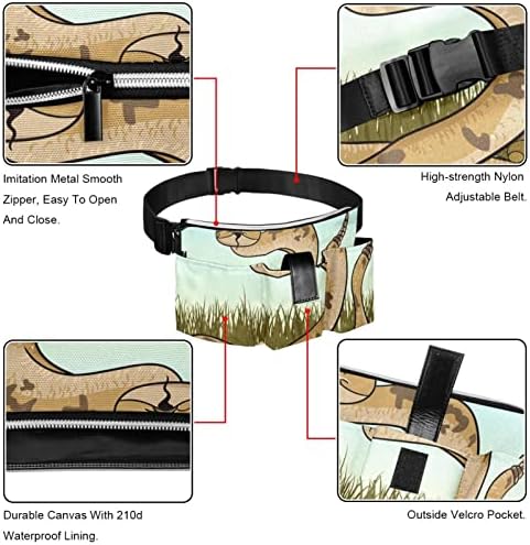 Cata de cascavel marrom Snake Procurando um acessório de bolso do organizador de presas para correia da ferramenta | Suporte de ferramenta