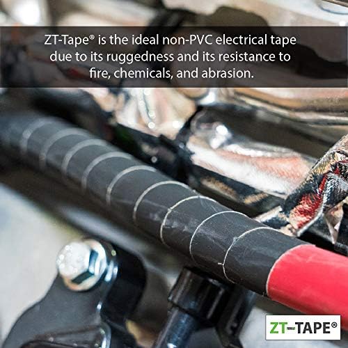 Fita elétrica sem fita de ZT, fita elétrica sem PVC, resistente ao fogo, resistente a produtos químicos e resistente à abrasão, poliuretano,