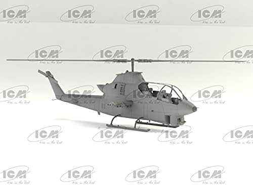 ICM 32062 - AH -1G Cobra com pilotos de helicóptero da Guerra do Vietnã - Escala 1:32