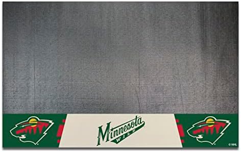 Fanmats NHL Minnesota Wild Grill Mat, Small, 26 x 42