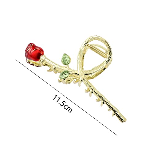 Lalafina 10 PCs não deslizam moda de moda de metal dourado barrette maxilando cabelos decorativos para clipes acessórios Barretas