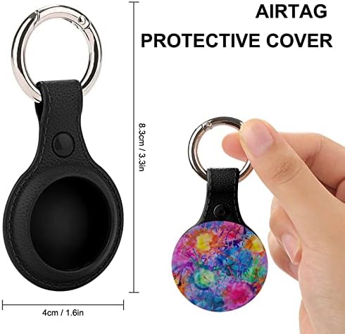 Abstract Color Splash Air Tag Tracker Case Tampa para o suporte do suporte para suporte de airtag