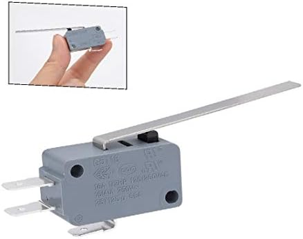 Novo LON0167 20 x Micro limit switch longo liso de alavanca de dobradiça lot snap action (20 x micro-endchalter langer gerader scharnierheblearr