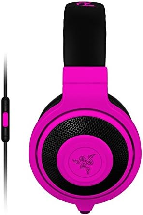 Razer Kraken Analog Gaming and Music Headphones Neon Neon Purple