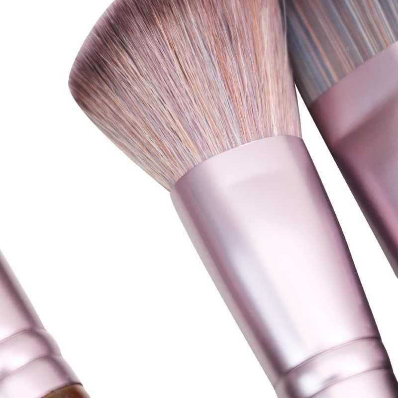 Walnuta Professional 8pcs Makeup Fiber Hair pinck Confir
