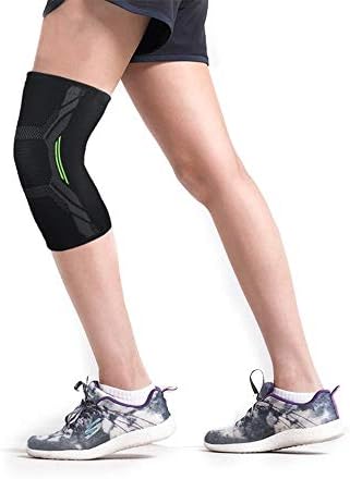 Ccbuy 1 par de joelho suporta protetor de joelho protetor esporte kneepad fitness brigas de ciclismo de alta academia