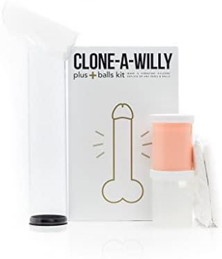 CLONE-A-WILLY DO-TI-YOURLES PENIS E BOLAS MOLIDADE KIT