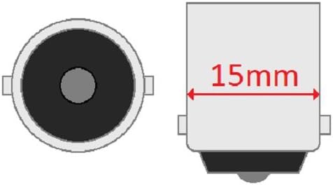 CEC Industries 1141if Bulbs, 12,8 V, 18.432 W, Ba15S Base, Shape S-8