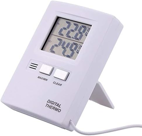 KLHHG de alta precisão LCD Digital interno e externo Termômetro Termômetro Medidor de temperatura Testador de bateria
