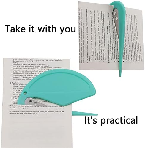 2PCs Uncommon Mesks Letter Abradores de cartas nítidas e eficientes Flitters de plástico com faca de papel lâmina