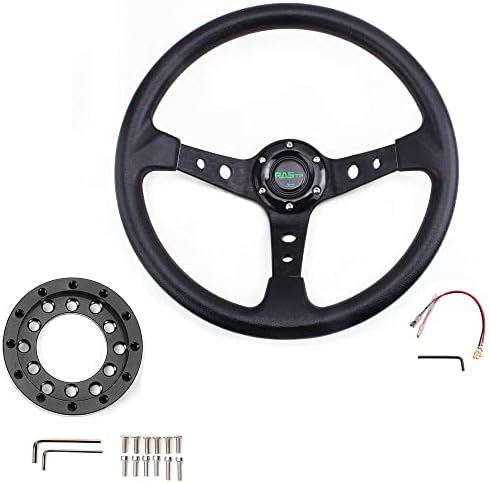 Rastreamento de corrida Rastp 13,8 ”/350mm com Racing SIM Racing Gaming Wheel Adapter Plate para Logitech G25 G27