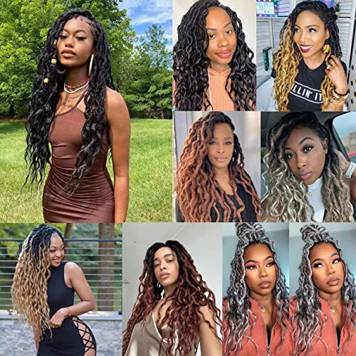 Runm Wigs de renda dupla completa de renda dupla para mulheres negras Locs peruca 24 polegadas deusa Dreadlock peruca