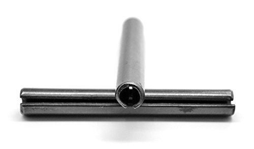 M5 x 60 mm pino de rolo/mola pino médio aço carbono óxido preto PK 2000