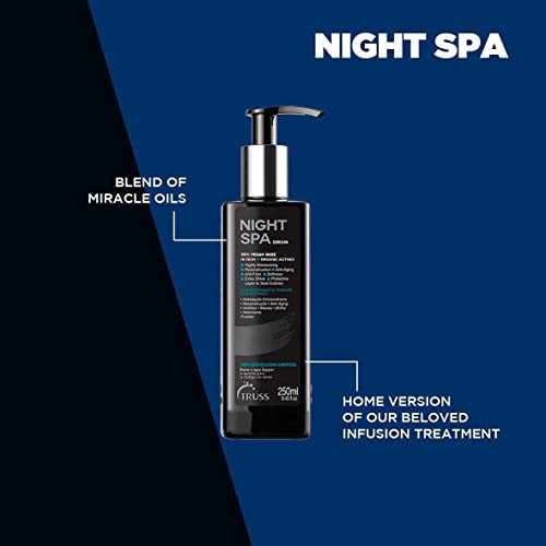 Truss noturno spa capilar pacote de tratamento durante a noite com shampoo e conjunto de condicionadores Miracle