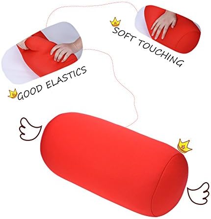 Travesseiros cilíndricos de Zerodis laváveis ​​travesseiros de rolo extremamente confortáveis ​​do colo do pescoço cervical