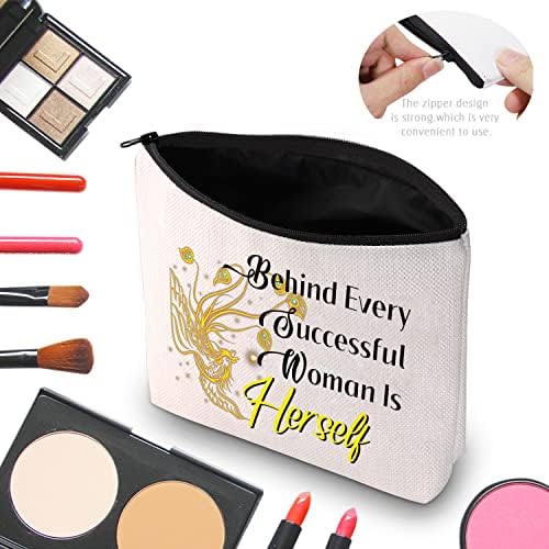 CMNIM Phoenix Cosmetic Makeup Bag Phoenix Rising Rening Rebirth Gift Bag atrás de todas