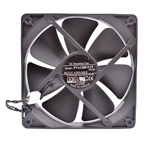 Hazek PVA120G12T 12CM 12025 FAN 120mm 120x120x25mm DC12V 0.50A 4 linhas adequadas para o chassi do servidor CPU Fan Catholic